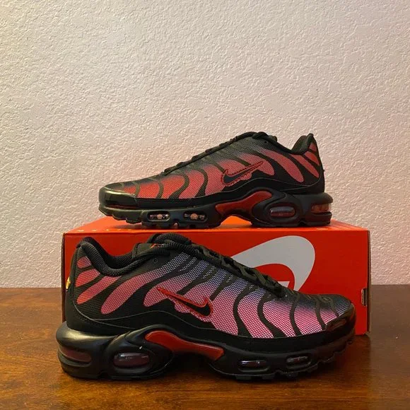 Nike Shoes Nike Air Max Plus Bred Reflective Red Black